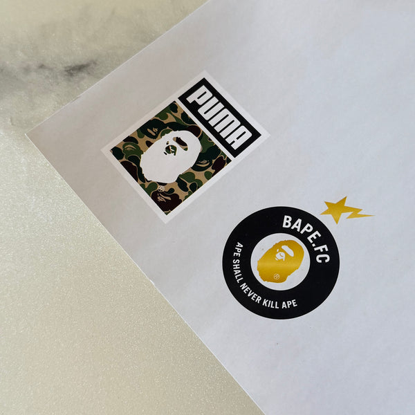 Bape x Puma Collab Promo Poster