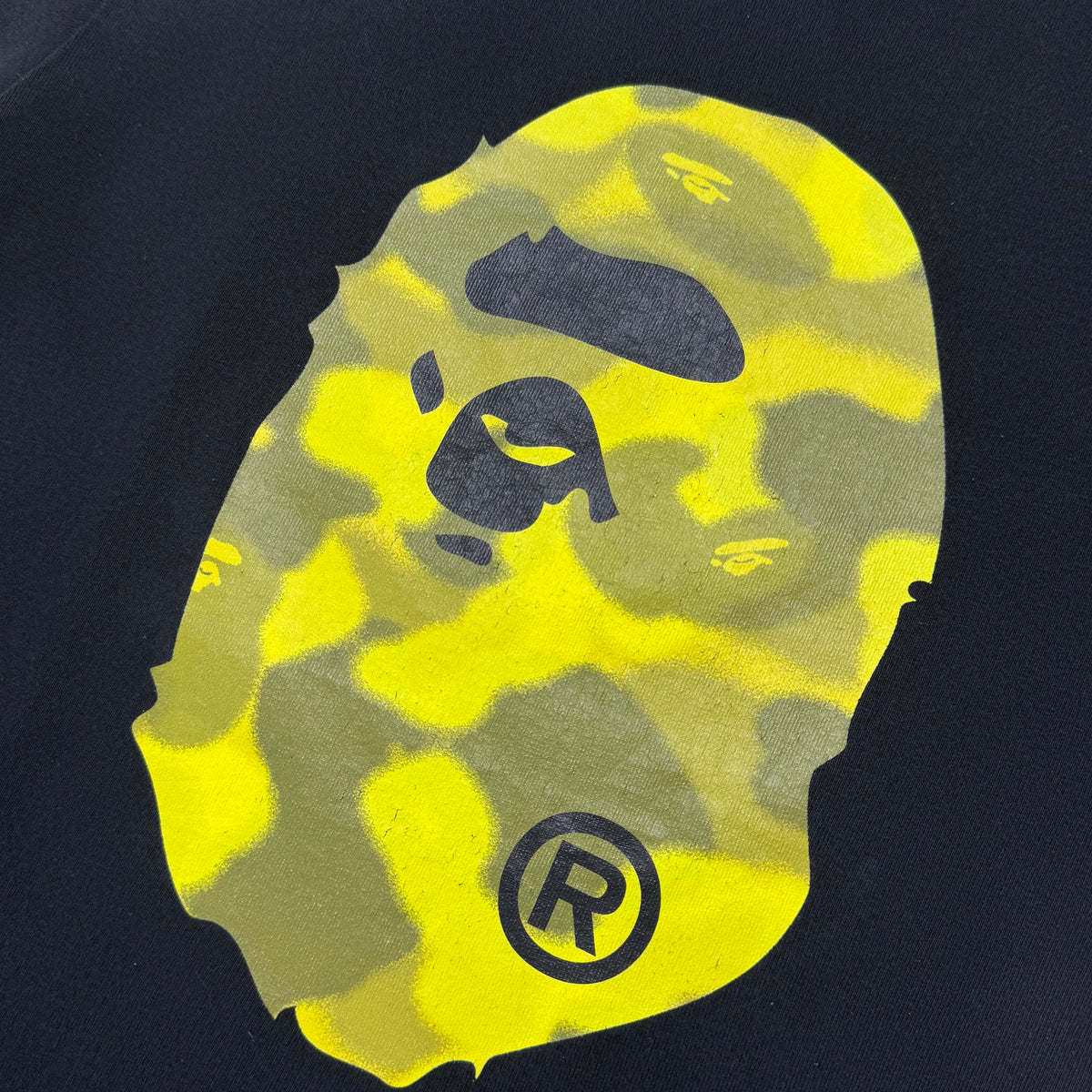 [S] Bape Radiation Camo Ape Tee