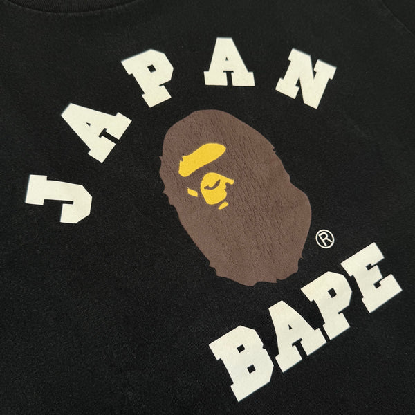 [M] Bape Japan College Logo Tee