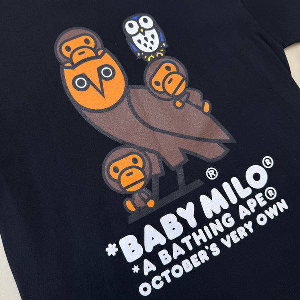 [L] Bape x OVO Collab Milo Owl Tee