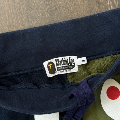 [S] Bape Colorblock Shark Sweatpants