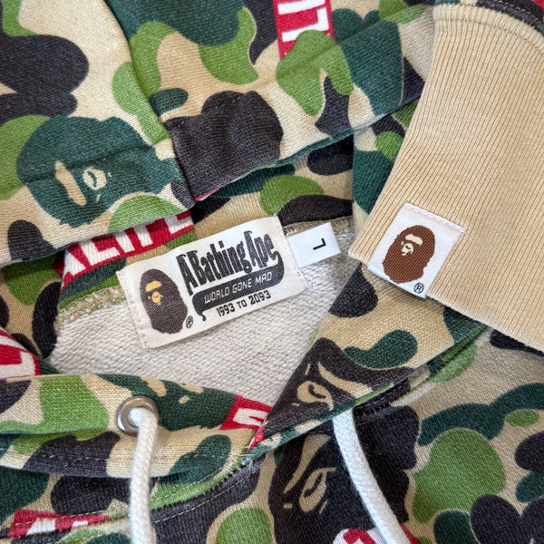 [L] Bape x ALIFE Collab Shark Hoodie