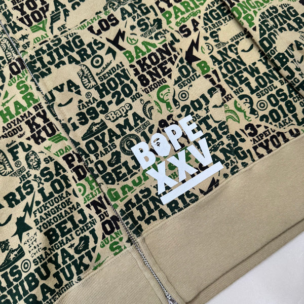 [XL] DS Bape XXV Cities Shark Hoodie
