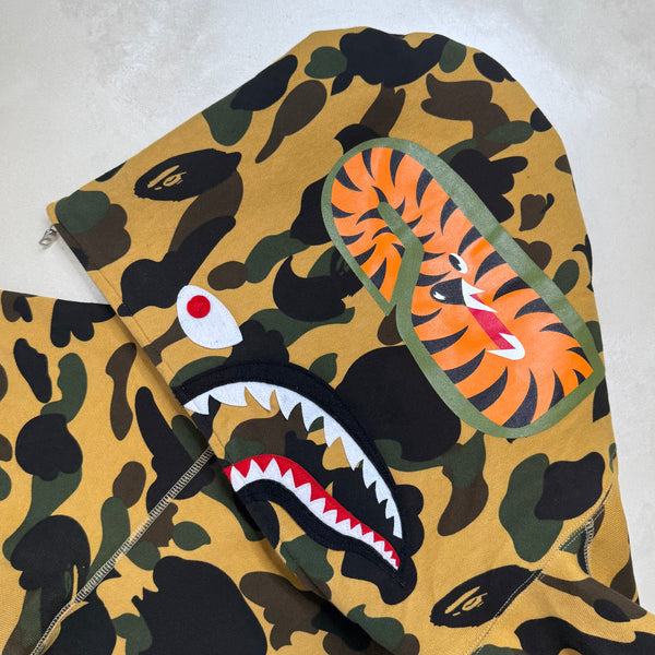 [2XL] Bape Full 1st Camo Shark Hoodie