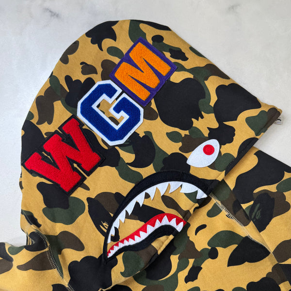 [2XL] Bape Full 1st Camo Shark Hoodie