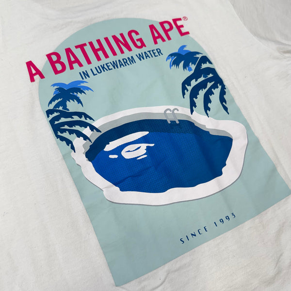 [M] Bape Resort Pool Logo Tee