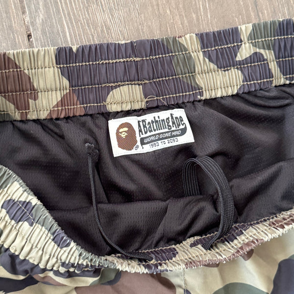 [M] Bape Full 1st Camo Track Pants