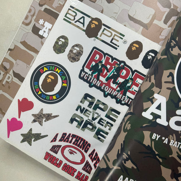 Bape Spring 2013 Magazine w/ Sticker Sheet