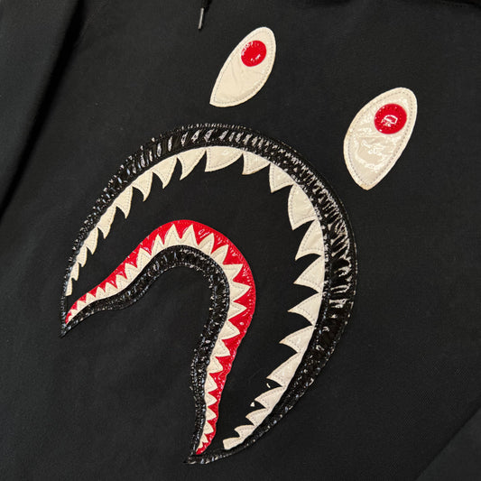 [L] Bape Shark Face Pullover Hoodie
