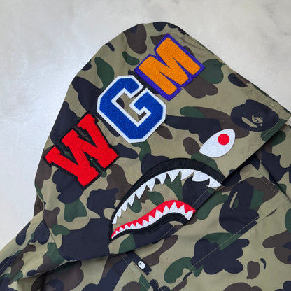 [L] OG Bape 1st Camo Shark Jacket