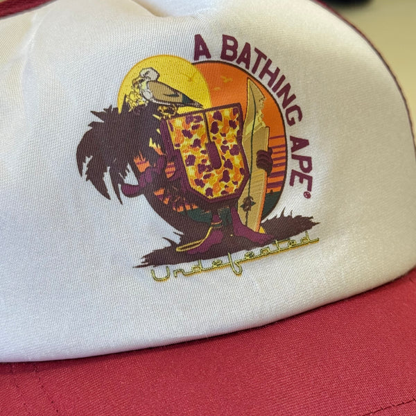 Bape x UNDFTD Collab Camo Trucker