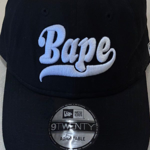 Bape x New Era Black Spell Logo Hat