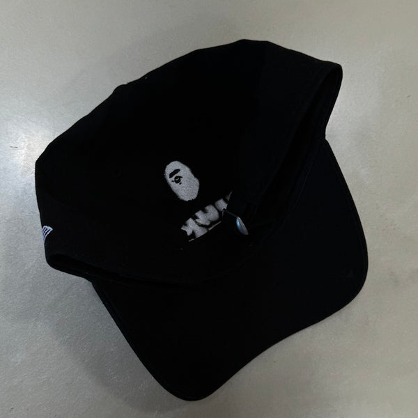 Bape x New Era Black Spell Logo Hat
