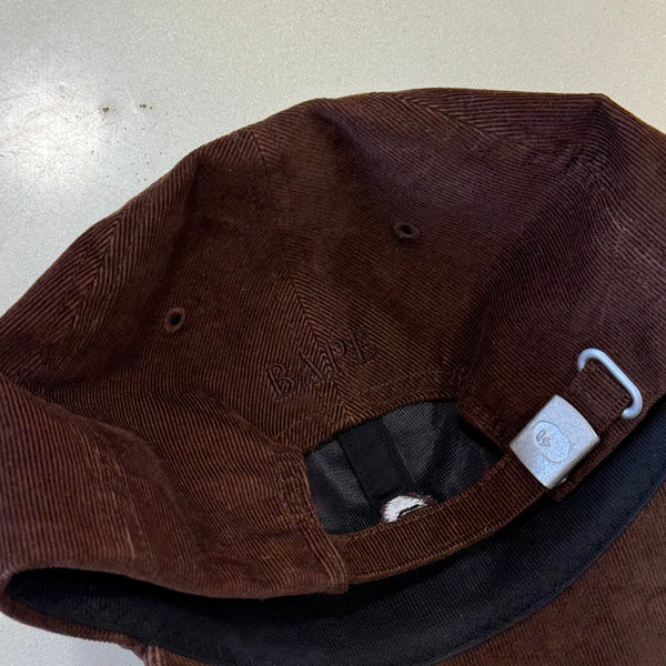 Bape Brown Corduroy Ape Head Hat