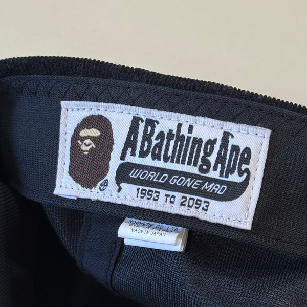 Bape Black Corduroy Ape Head Hat