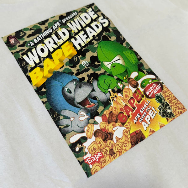 [M] Bape Heads Tour Cereal Tee