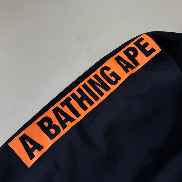 [L] Bape Orange Ape Head Light Jacket