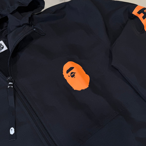 [L] Bape Orange Ape Head Light Jacket