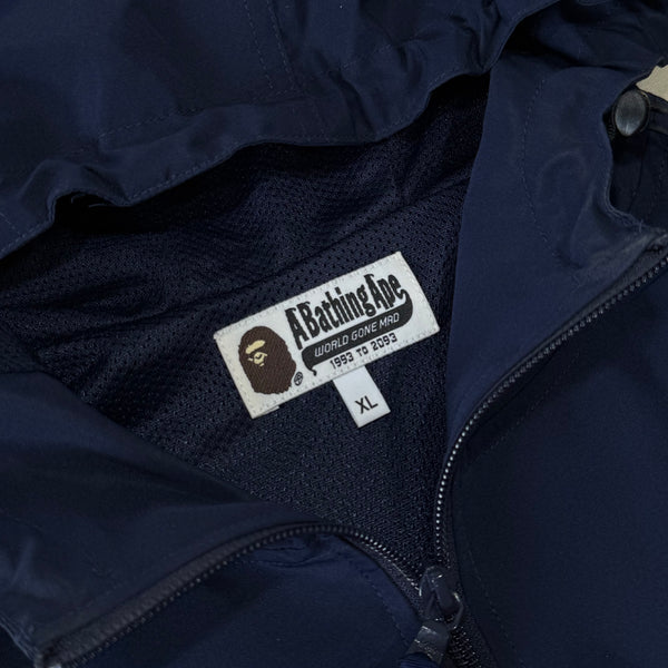 [XL] Bape Navy Ape Head Light Jacket