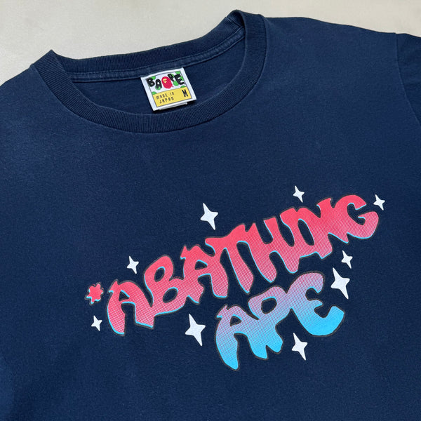 [M] OG Bape Sparkle Gradient Tee