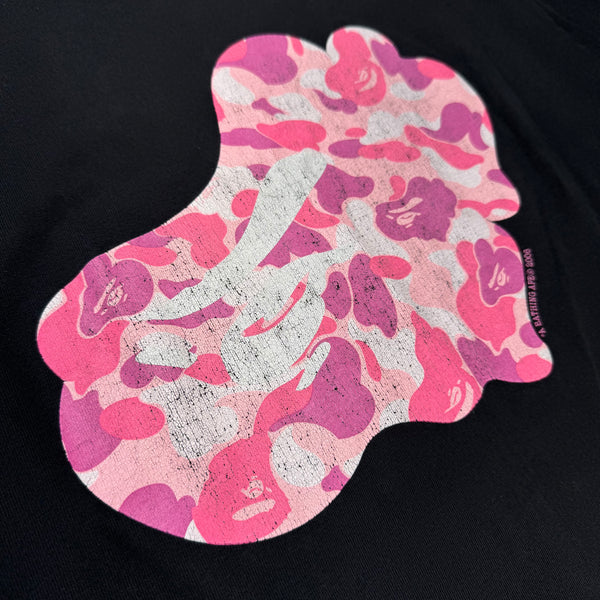 [L] Bape Cropped Camo Tee