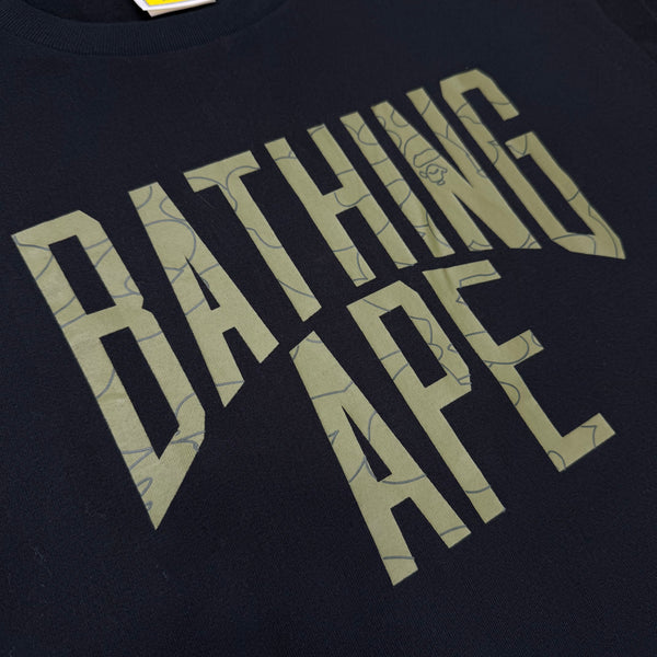 [L] Bape Olive Camo NY Tee