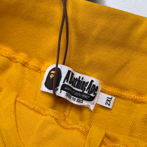 [2XL] DS Bape Orange Shark Shorts