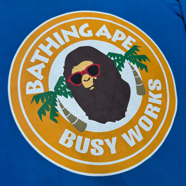 [S] Bape LA Busy Works Logo Sweatshirt