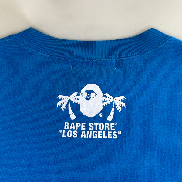 [S] Bape LA Busy Works Logo Sweatshirt