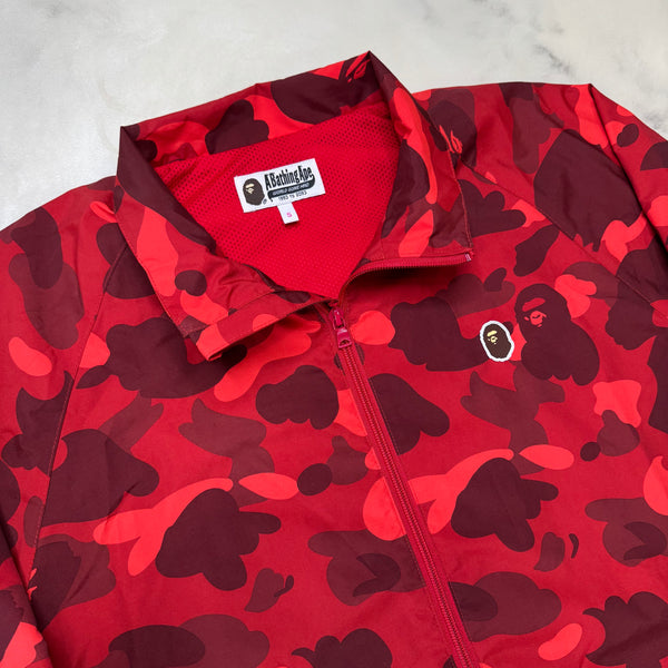 [S] OG Bape Red Camo Zip-Up