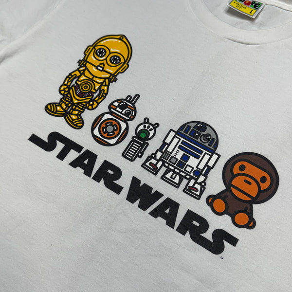 [L] Bape x Star Wars Collab Milo Tee