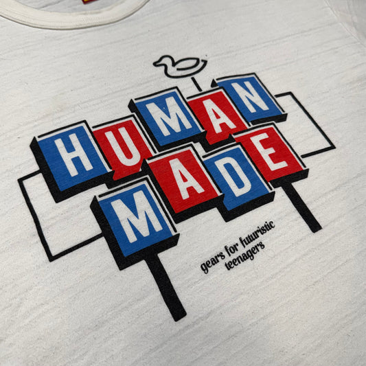 [2XL] Human Made 3D Sign Tee