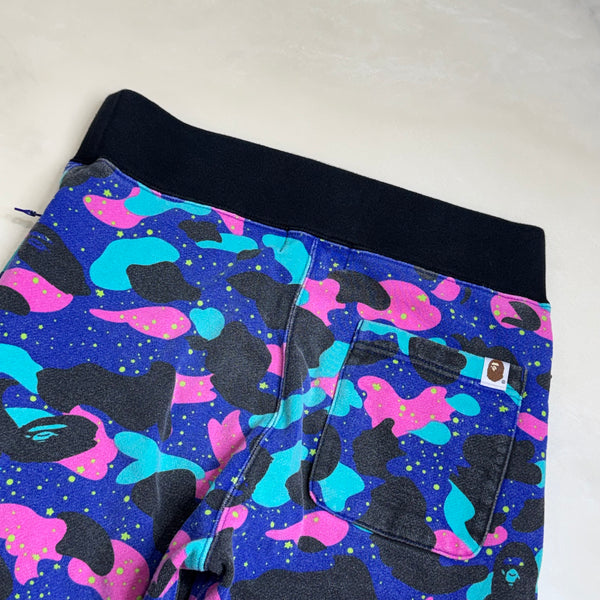 [S] Bape x Kid Cudi Camo Sweatpants