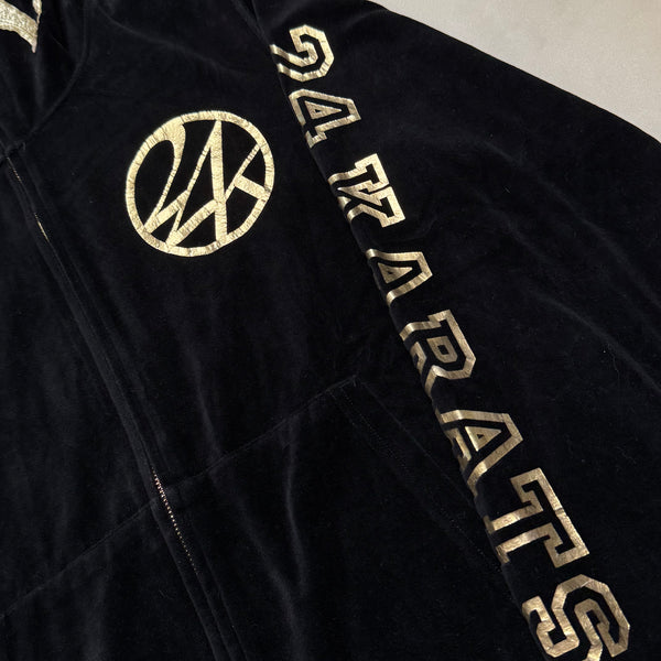 [M] Bape x 24k Velour Shark Hoodie
