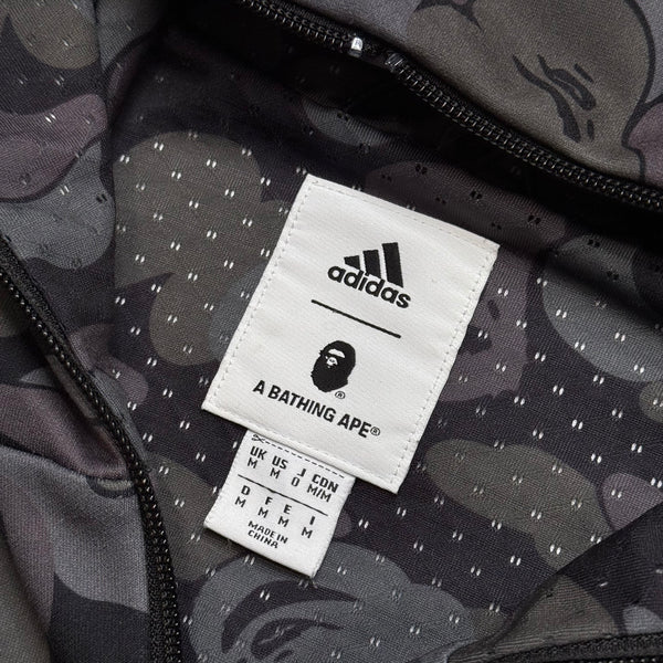 [M] Bape x Adidas Collab Shark Hoodie