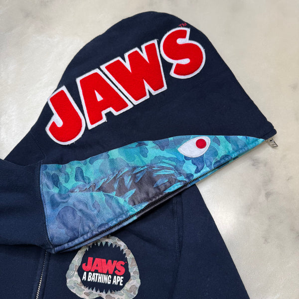 [M] Bape x JAWS Collab Shark Hoodie