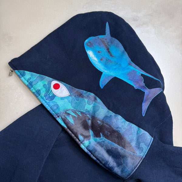 [M] Bape x JAWS Collab Shark Hoodie