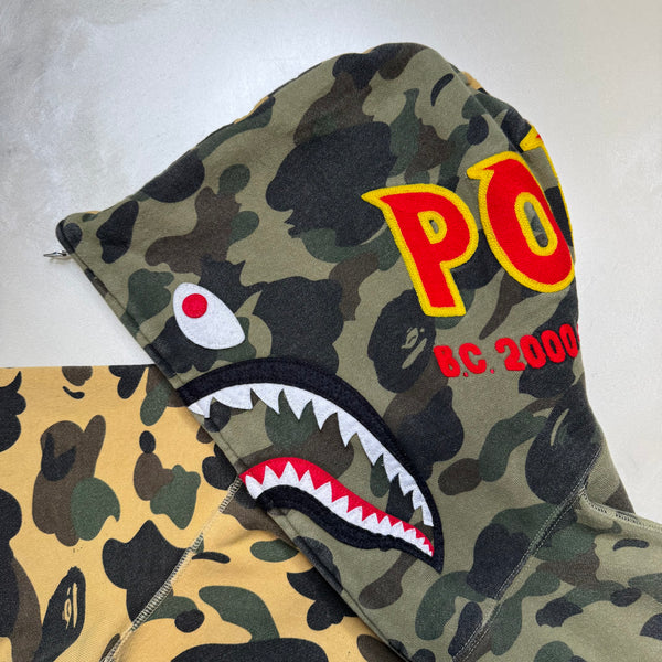 [M] Bape Split 1st Camo Shark Hoodie