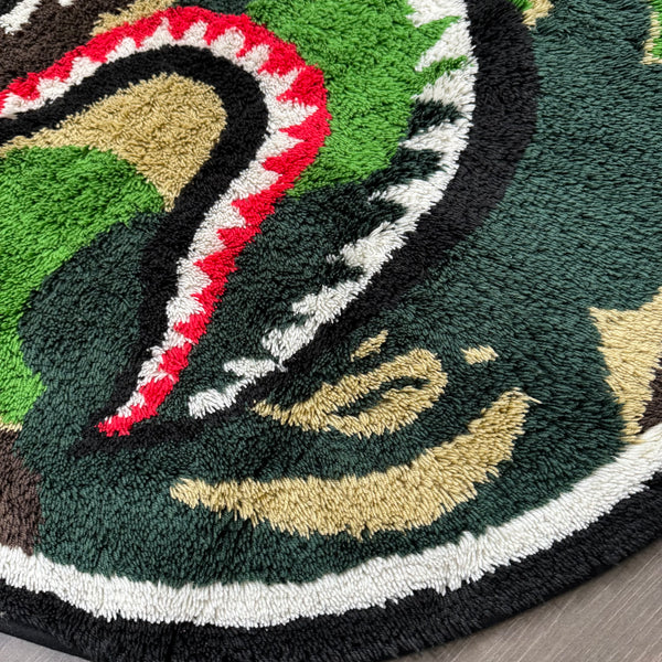Bape Huge ABC Camo Shark Rug