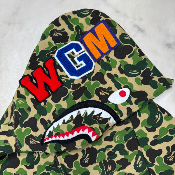 [XL] Bape ABC Camo Shark Hoodie