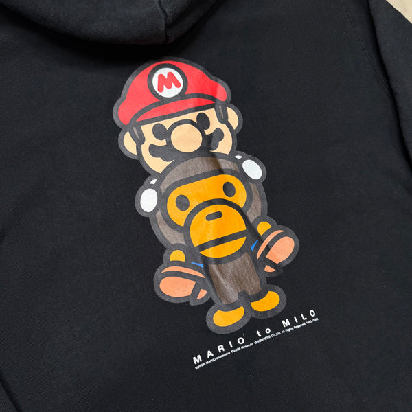 [M] OG Bape x Nintendo Collab Mario Full-Zip Hoodie