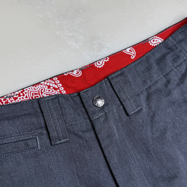 [M] Bape Classic Charcoal Bandana Pants