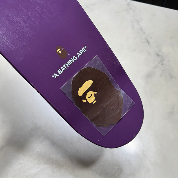 Bape Purple Camo Skate Deck