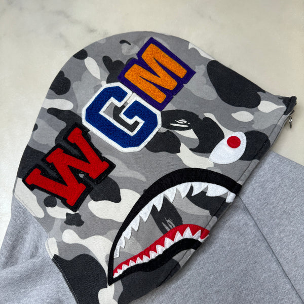 [M] OG Bape Ultimate Camo Shark Hoodie