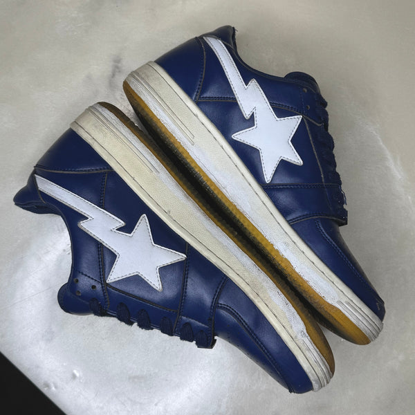 [12] Bape Blue Shark Sole Bapestas