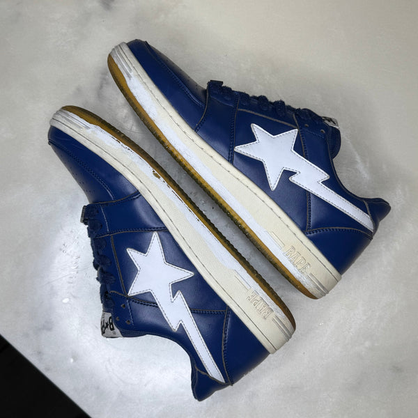 [12] Bape Blue Shark Sole Bapestas