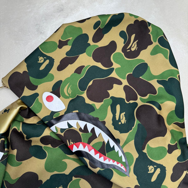 [M] Bape x Adidas Collab Shark Hoodie
