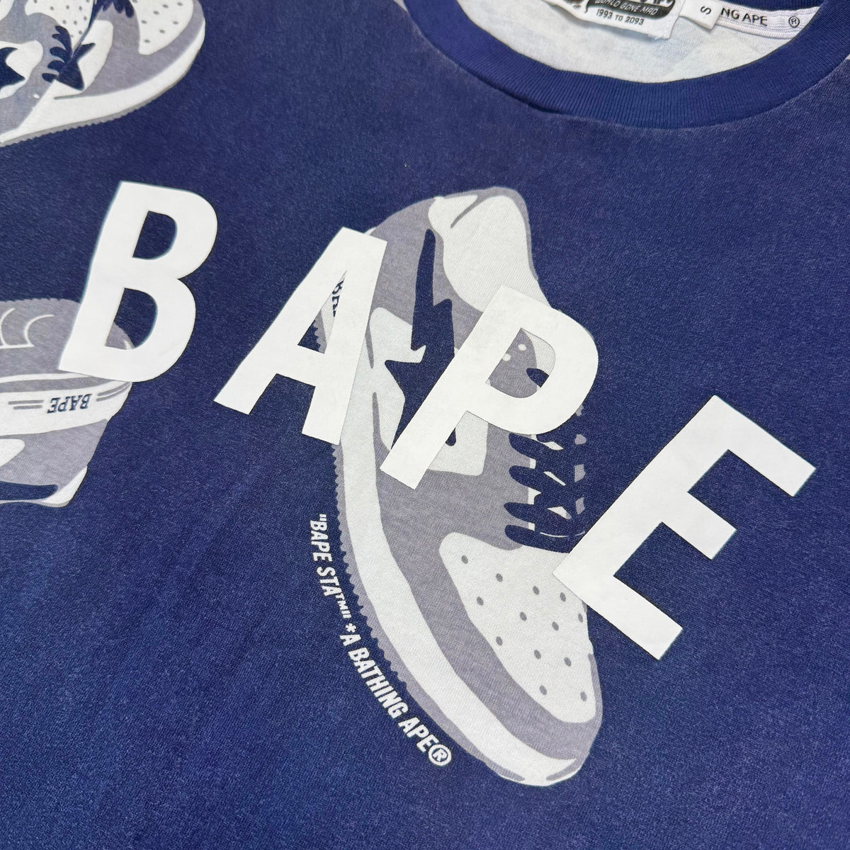 [S] Bape All-Over Bapesta Tee