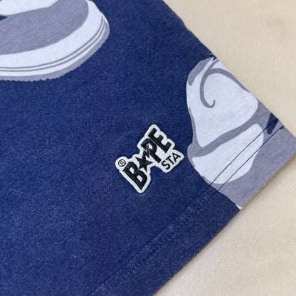 [S] Bape All-Over Bapesta Tee