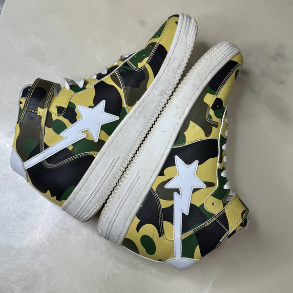 [12] Bape 1st Camo Bapesta Highs